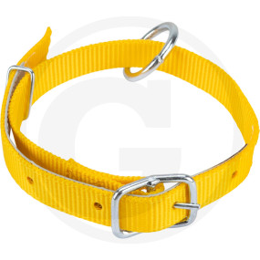 Nylonhalsriemen F. Schafe Gelb Granit