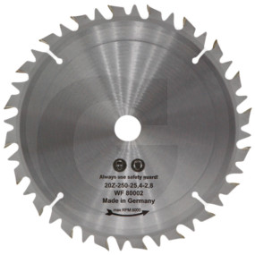 20Z-250-25,4-1,8 Hartmetall Saegeblatt Granit 13280002