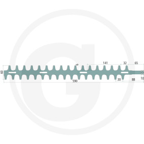 Heckenscherenmesser Granit 13287021