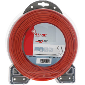 3,3Mm 46 Meter Rund Procut Nylonfaden Granit 13287112