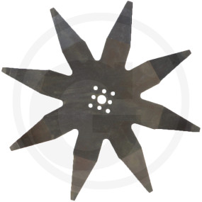 8-Zahn-Messer Gebogen 240Mm Granit 13299928