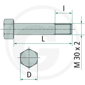 Schraube 6Kt (15803.340.15.37.0) Granit 15803.340.15.37.0