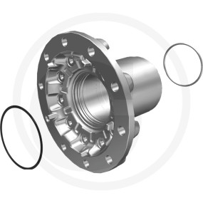 Radnabe Et120, Inkl.kompaktla Granit 21810030