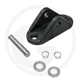 Halterbock Alu F.gasfeder Granit