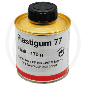 Pvc-Kleber Plastigum 77 Pinseldose 200Ml Granit