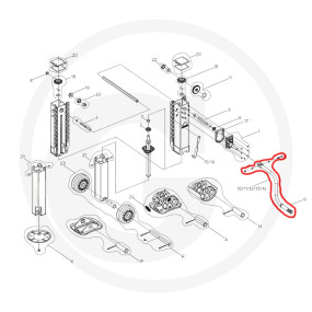 Kurbel Sx 535Mm Granit
