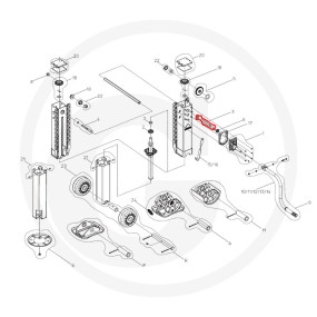Antriebswelle (M. Getriebe Granit