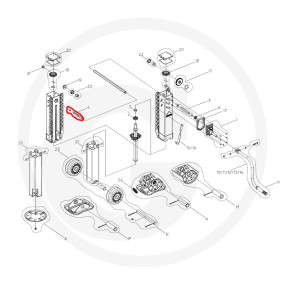 Antriebswelle (O. Getriebe) Granit