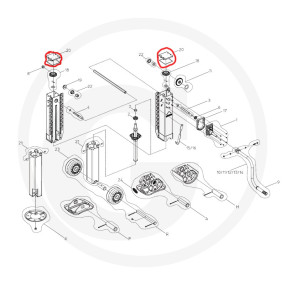 Schutzkappe mit Dichtring Granit