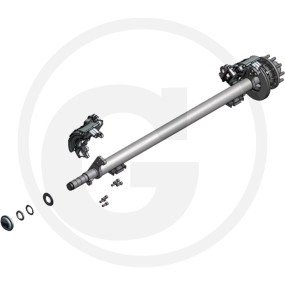 Pneu. Scheibenbremse, Li., Gf Granit 22055312