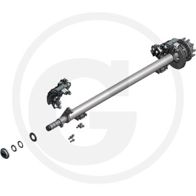 Pneu. Scheibenbremse, Re., Gf Granit 22055314