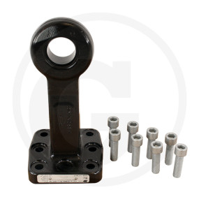 Zugöse, 50Mm M. Flansch mit Schrauben Granit 22056908
