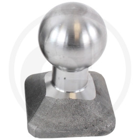 Kugel 45Mm, Rund-Zapfen Granit