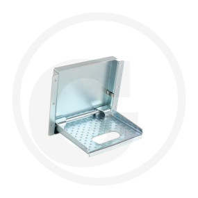 Einbau-Klapptritt, Verzinkt Granit