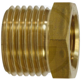 Red.stück 3/8X1/2 Ig-Ag Messing Granit 22200115