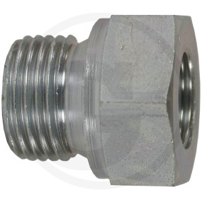 Red.stück 3/8X1/2 Ig-Ag Stahl Verzinkt Granit 22200116