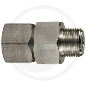 Drehgelenk 3/8Ig-3/8Ag Messing Granit 22200222