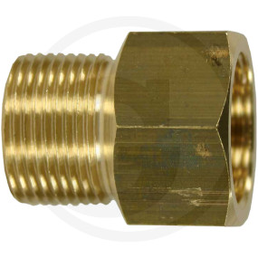 Gegennippel M22X1,5Ig-M22X1,5Ag Messing Granit 22258052