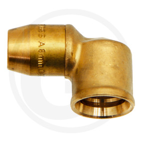 Winkel-Steckverbinder 90 12X1,5 Granit