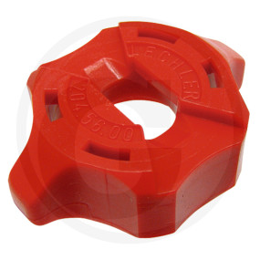 Bajonettmutter Rot-8 mit Granit