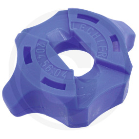 Bajonettmutter Blau-8 mit Granit 245ZF084