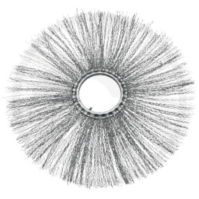 Buerstenring Gerade 520/128Wdr Granit 25270111