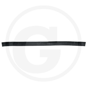 Gummischürfleiste 1500X80X15 Granit 25270132