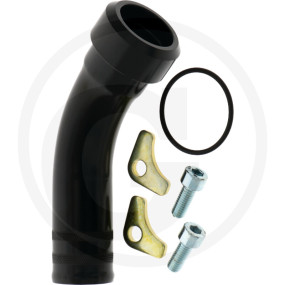 Saugstutzen, Gesteckt, Satz, 4 Granit