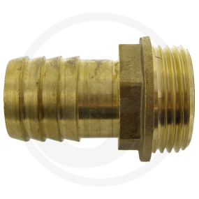 Schlauchtülle mit Sechskant Ag 1'' X 20 Granit 26070400