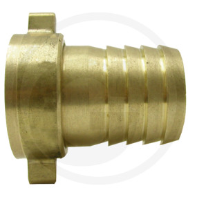 Schlauchverschraubung,Ue-Mutter,Flachd.3 Granit