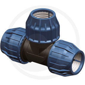 T-Stück 90  16Mm X 16Mm X 16Mm Granit