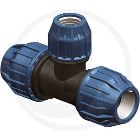 Reduzier T-Stück 90 Grad 110Mm X 90Mm X Granit