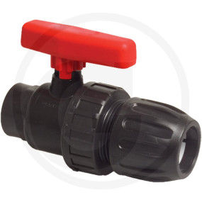 Pp Kugelhahn mit Klemm X Ig Pn Granit