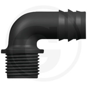 Winkel 90  Tülle X Ag 20Mm X 3 Granit