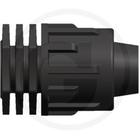 Dripline Endkappe 20 Granit