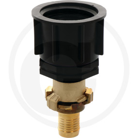 Ibc Adapter, M. 25Mm Schlaucht Granit