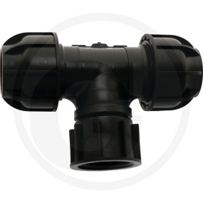 Ibc Adapter,T-Stk Klemmverbin. 0Mm Rohr Granit