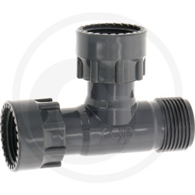 _Berwurfverschraub., T-St?Ck 1 Granit