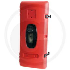 Feuerloescherkasten Rot Fuer 6 Granit