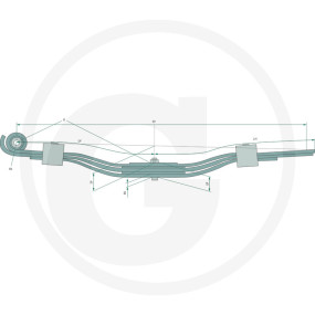 Parabelfeder Granit 28801010