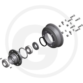 Kugelfederring 18,5 Granit 28801049