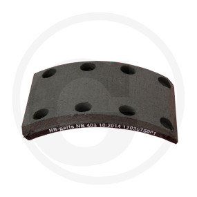 Bremsbelag 300X100, Wva17347 16,6 Mm Granit 28801065