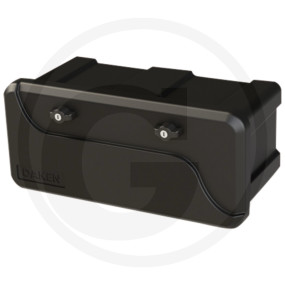 Staubox Blackit2 550X294X250 2 Schlösser Granit