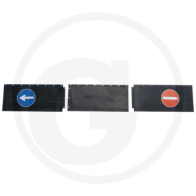 Heckschuerze Lkw 3-Teilig mit Granit