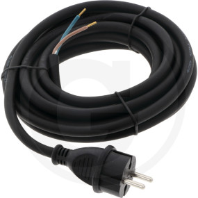 Gummi-Leitung 5M H07Rn-F 2X1,5 Granit