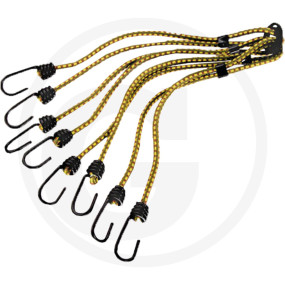 Gummispinne mit Haken 8Mm 7M Granit