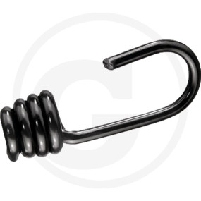 Ve2 Stahlhaken Schwarz F. Gepä Granit