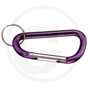 Schluesselkarabiner 7X80 Granit