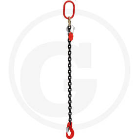 1-Strang Kettengehaenge, Gk 8, Granit