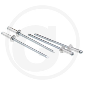 Vpe 250 Flachkopf-Blindniete 6 Granit